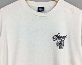 ★人気★【STUSSY】★Stussy Bones Stock T-Shir.t White★ Stussy Bones Stock Tee Black Men's - FW22 - US