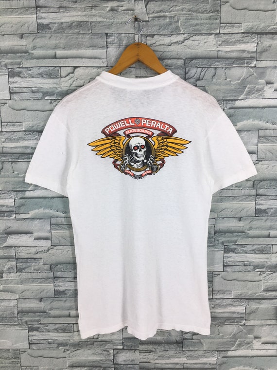Vintage Powell Peralta Skate Tshirt Medium 1980s P