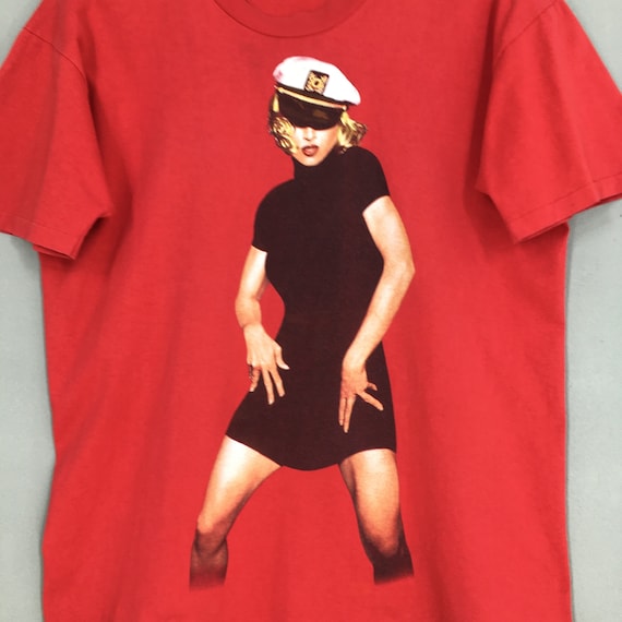 Vintage 1980's Madonna Rock Blond Ambition Tour T… - image 2