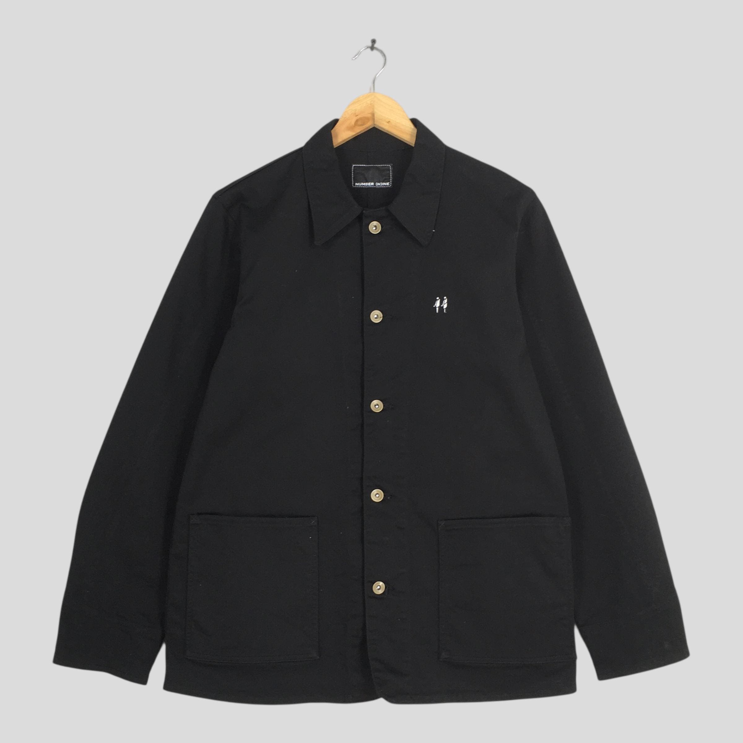 Vintage Number (n)ine Black Frenchwork Jacket Large Takahiro