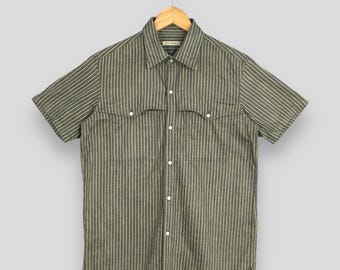 【雰囲気系】 BIGMAC hickory work shirts 70s ボロ 雰囲気系】 BIGMAC hickory work shirts 70s ボロ - メルカリ