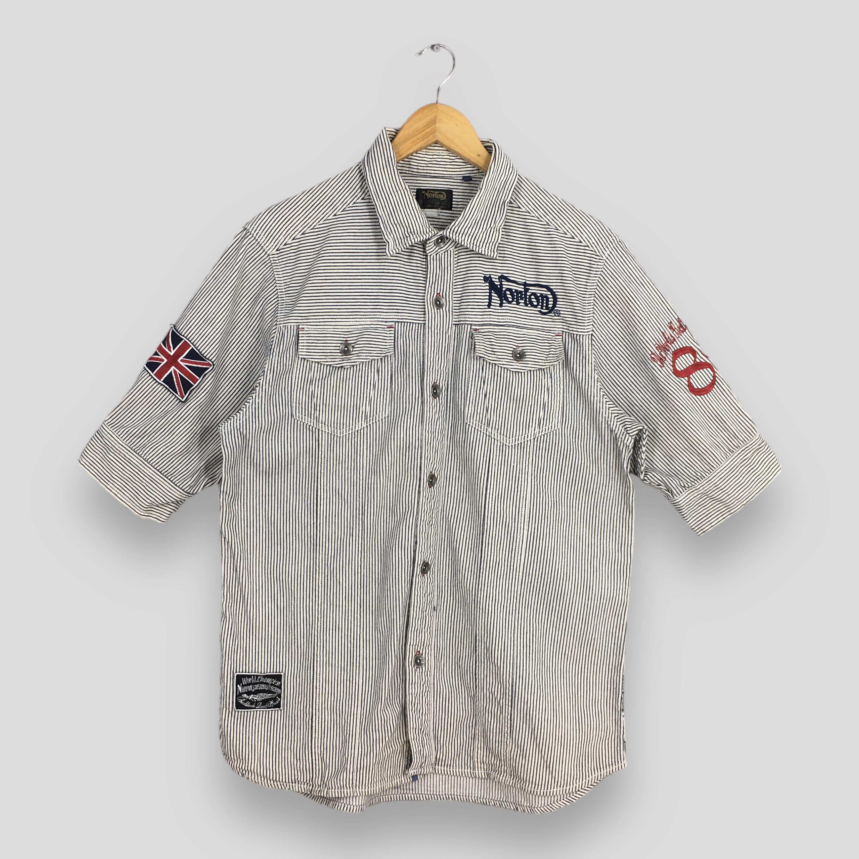 Vintage Norton Rockers Speed Club Motorcycle Shirt Medium