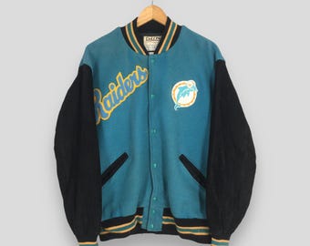Vintage Adult NFL Miami Dolphins Winter Pro Line APEX ONE Jacket