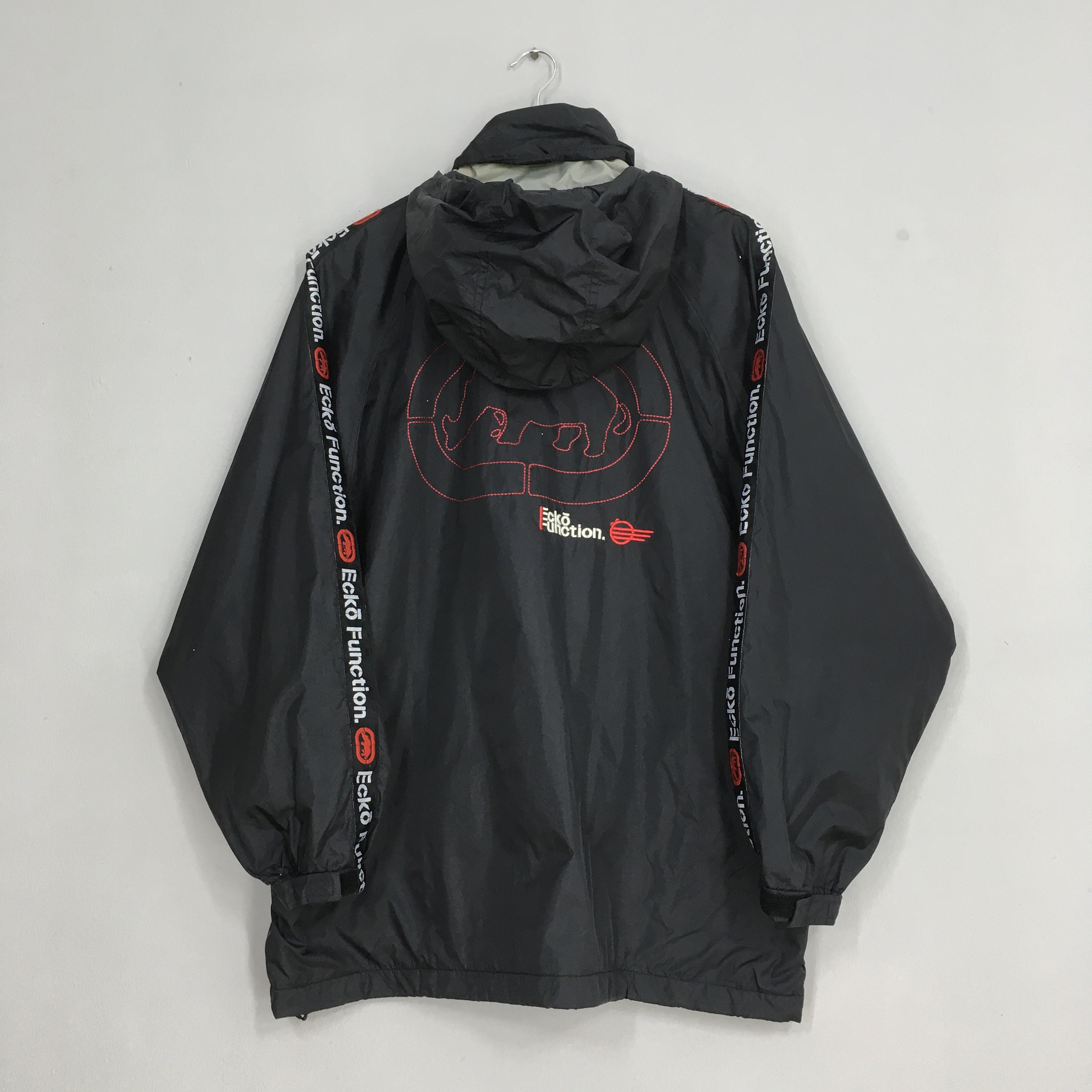 Vintage 90's Ecko Function Windbreaker Jacket Medium Y2K