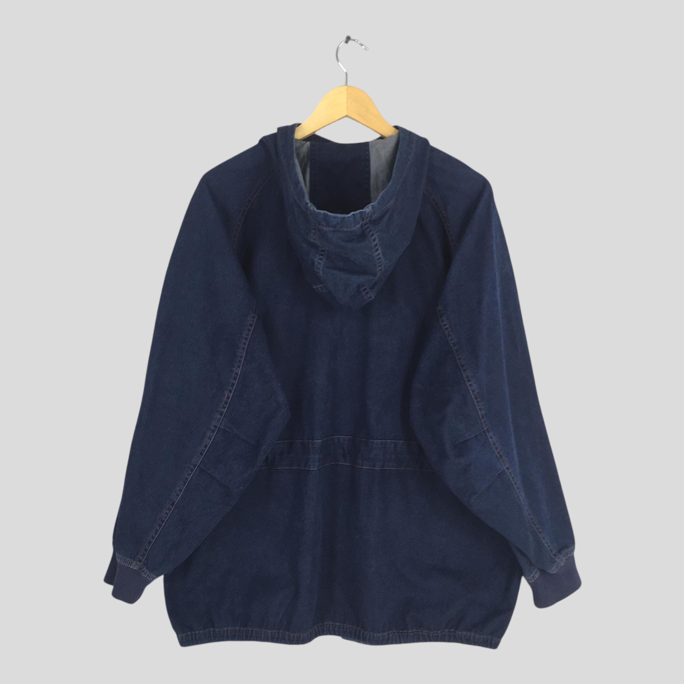 Vintage 1980s Jean of Plantation Issey Miyake Indigo Denim Jacket