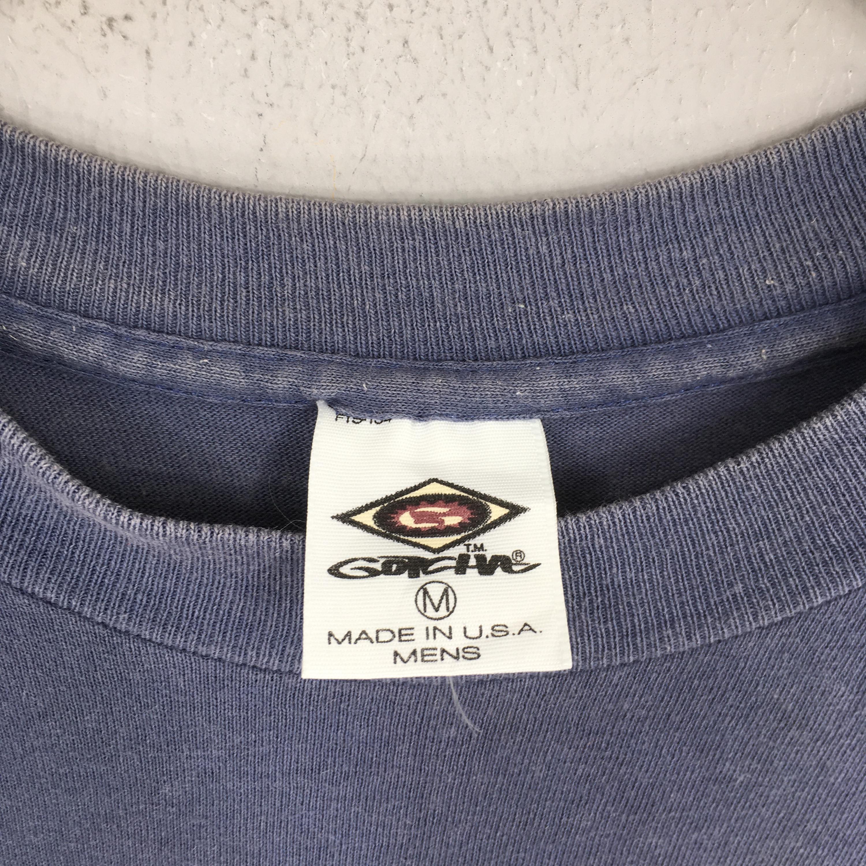 Vintage 90s Gotcha Hawaii Surf Blue T Shirt Medium Gotcha Hawaiian 