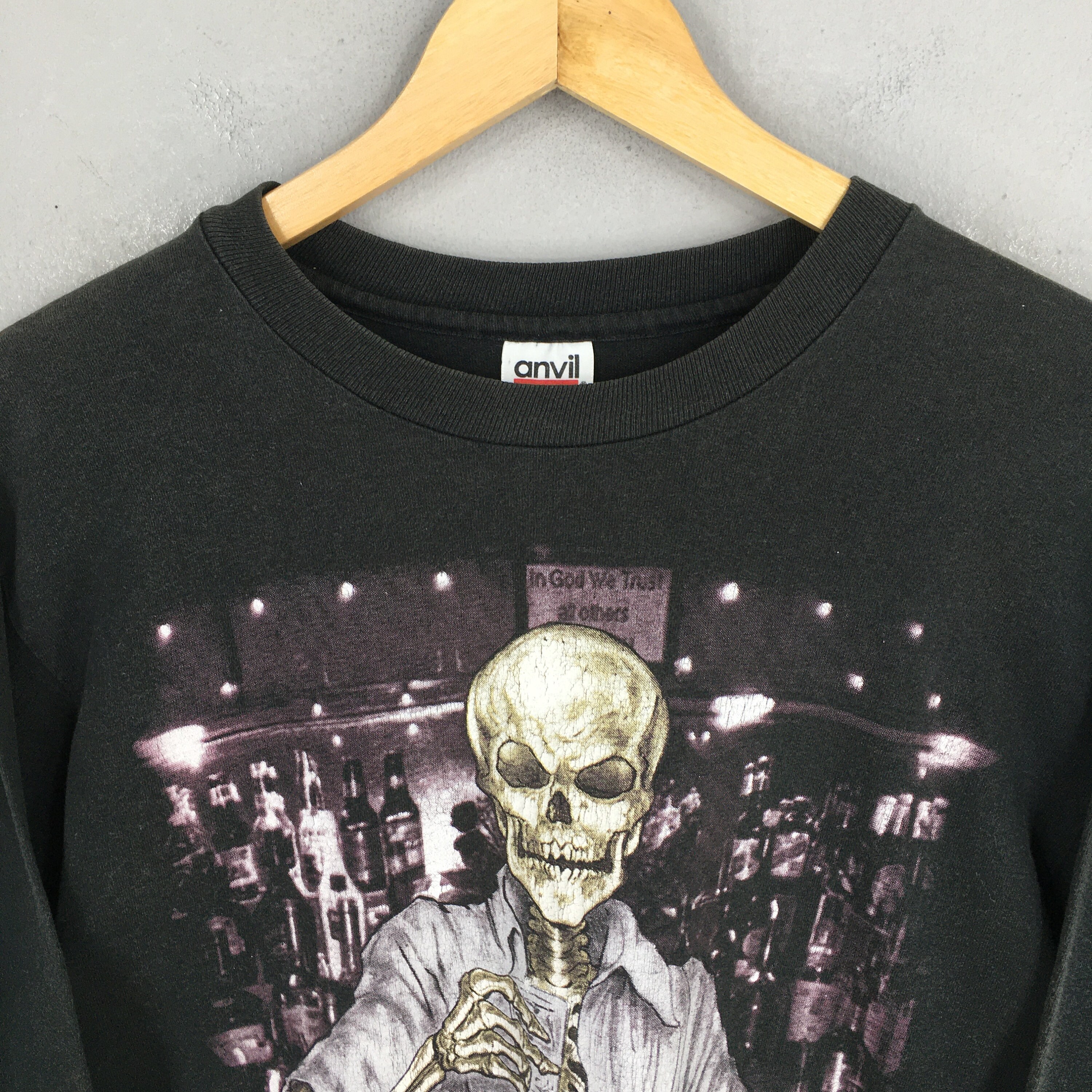 国内で当店のみ VINKID - Skeleton Graphic Fake Fashion VINKID Skeleton Graphic Fake Fashion T-Shirt