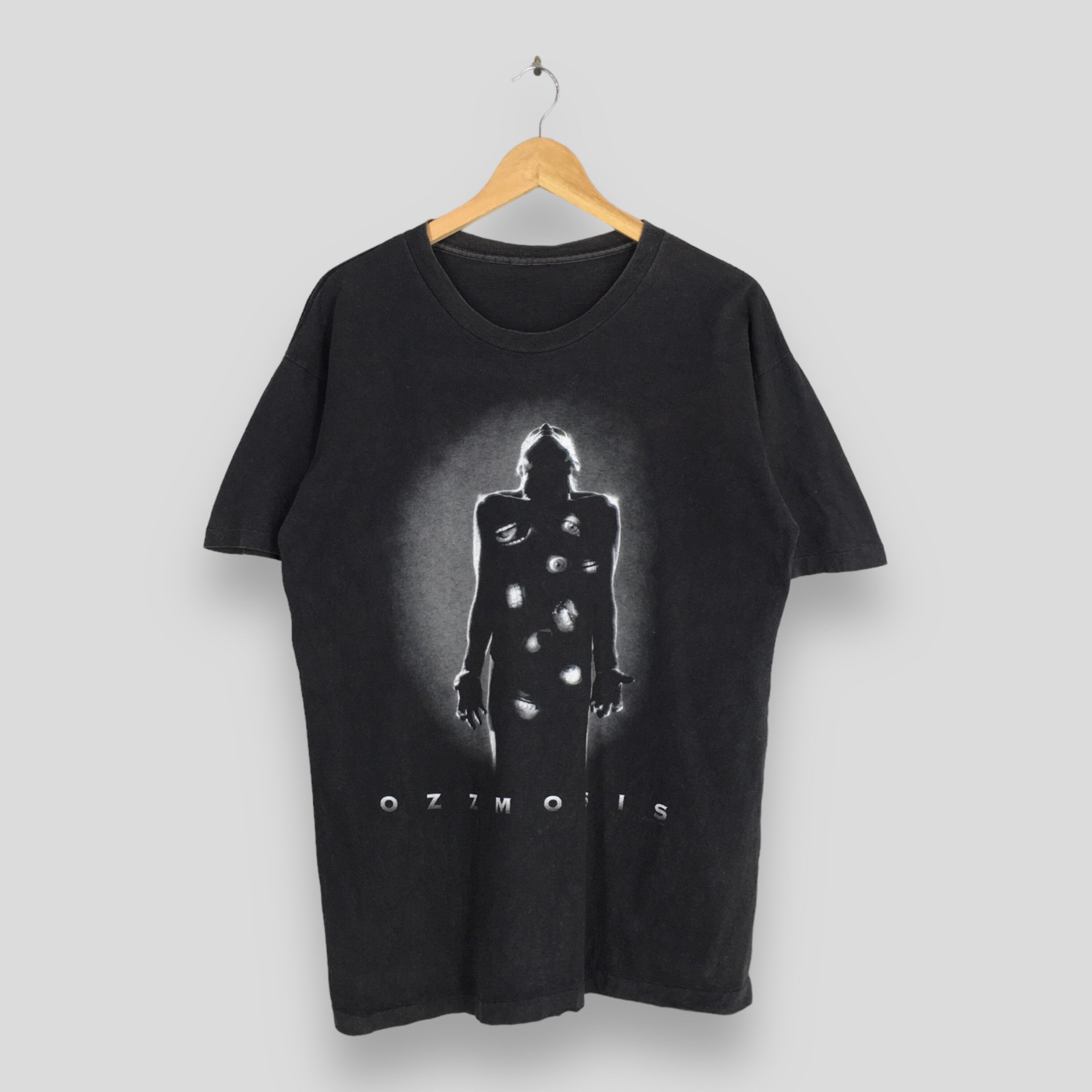 Vintage 90s Ozzy Osbourne Metal Black T Shirt Medium Ozzy