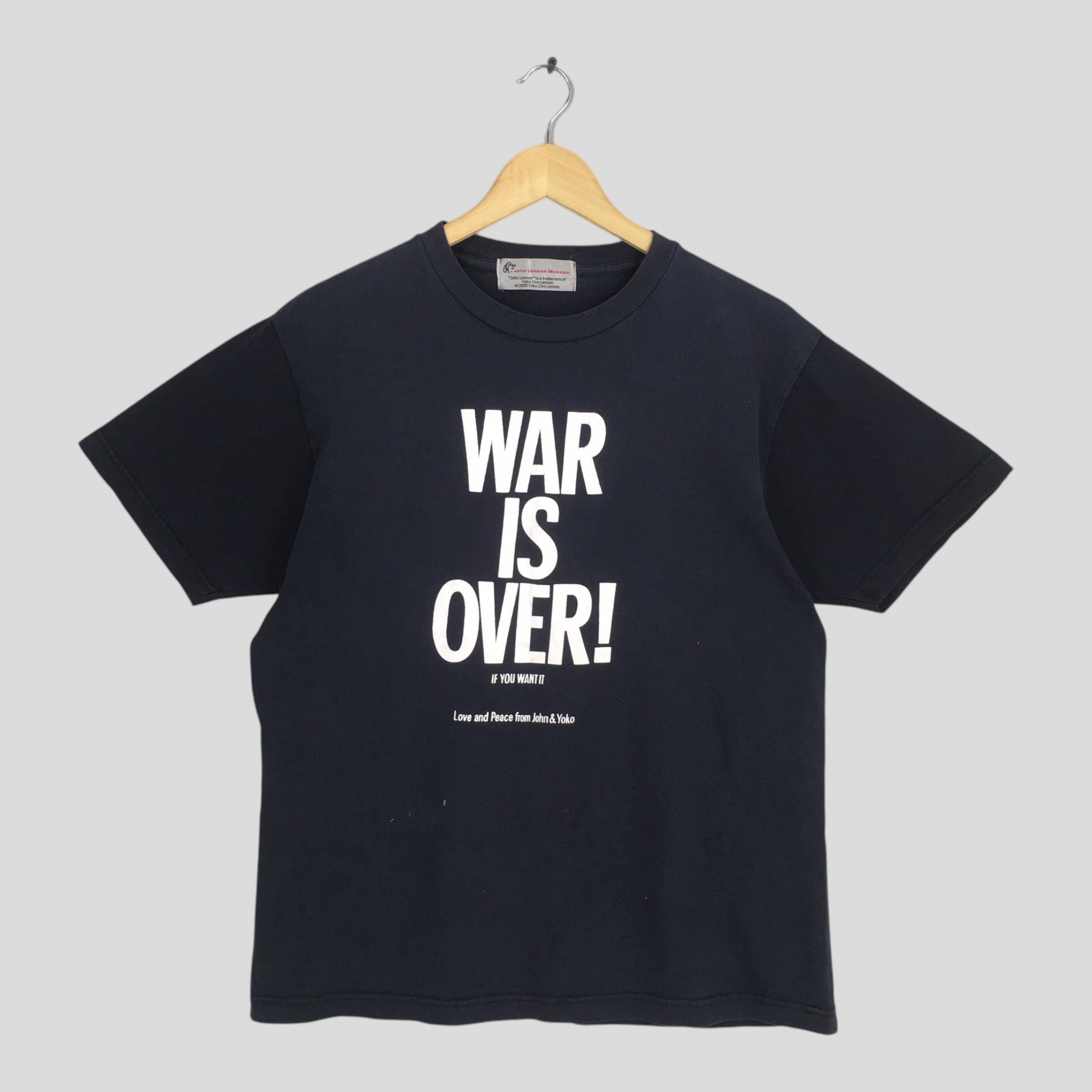 ジョン・レノン ベトナム戦争　反戦　社会派　WAR IS OVER! Tシャツ War is Over - John Lennon Official Store