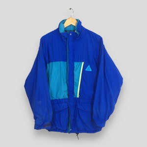 Vintage 90&#39;s Nike Acg Windbreaker Jacket Small Nike Swoosh Blue Sportswear Nike Training Wear Zip Up Nike Acg Lightweight Jacket Size S
