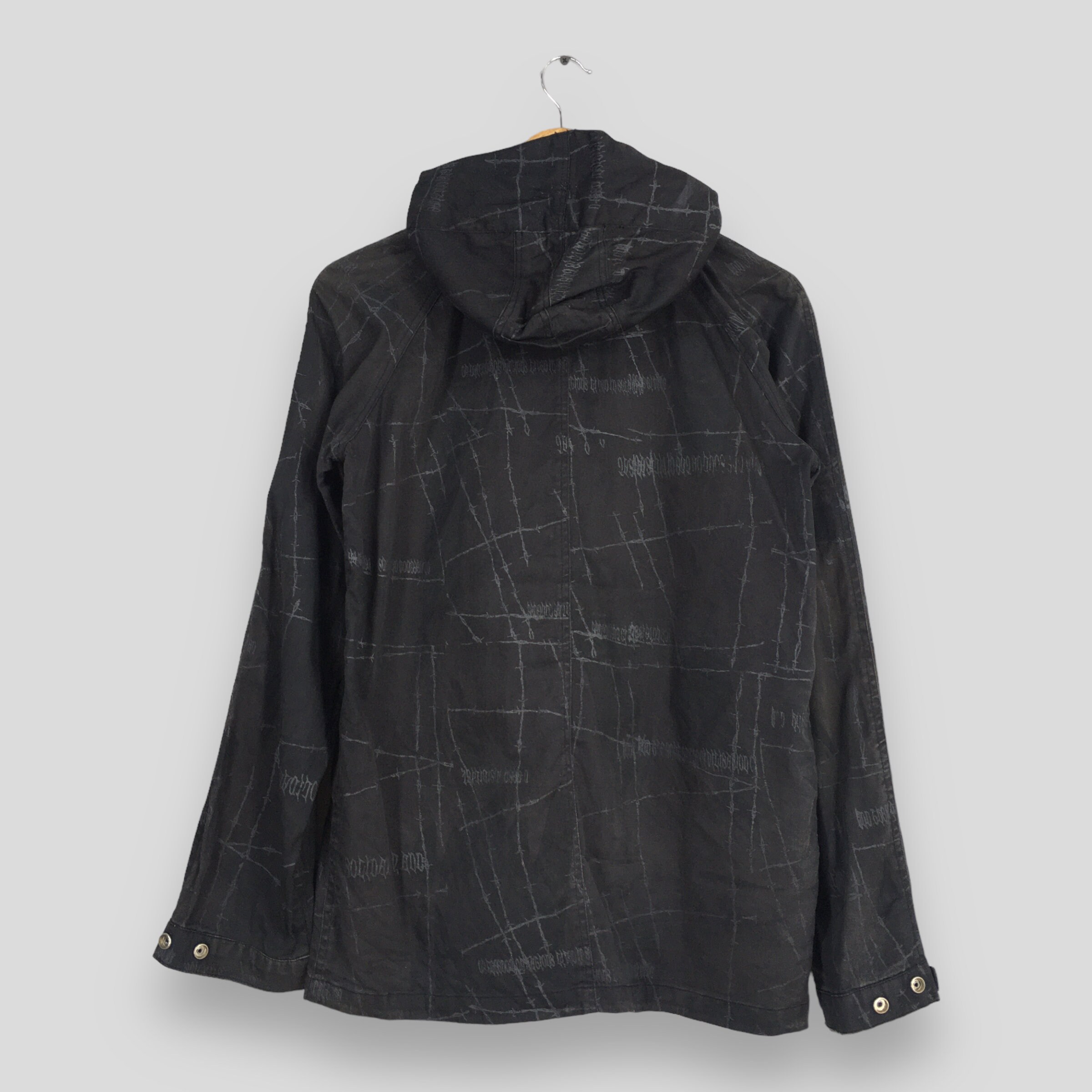 Vintage H Anarchy Seditionaries' Hoodie Black Jacket Medium
