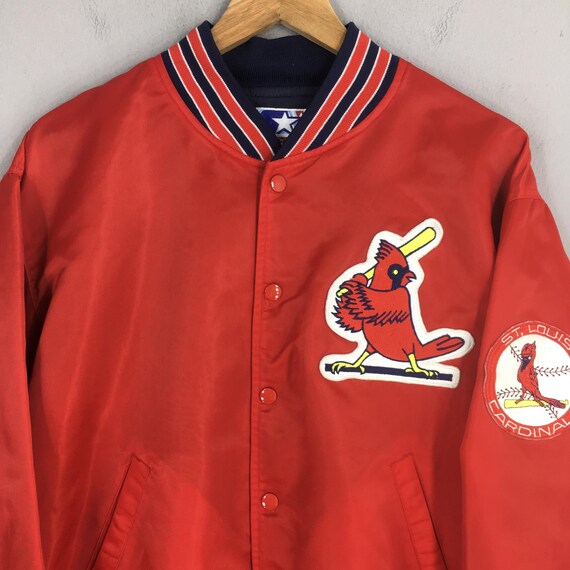 Vintage St Louis Cardinals MLB Stadium Jacket Medium Cardinals