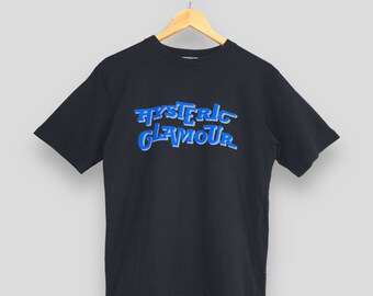 Vintage Hysteric Glamour Japan Girl Meet the Creeper Black Tshirt