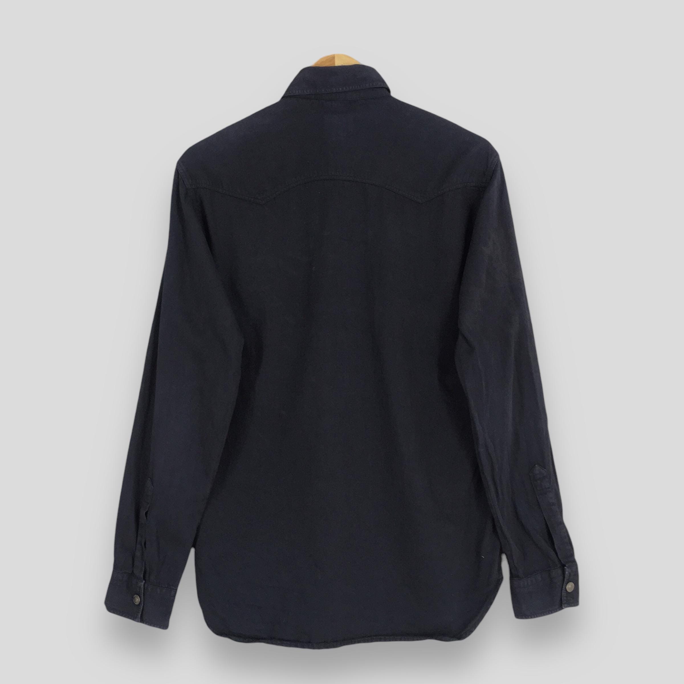 Vintage 90s Versace Jeans Couture Black Shirt Small Versace