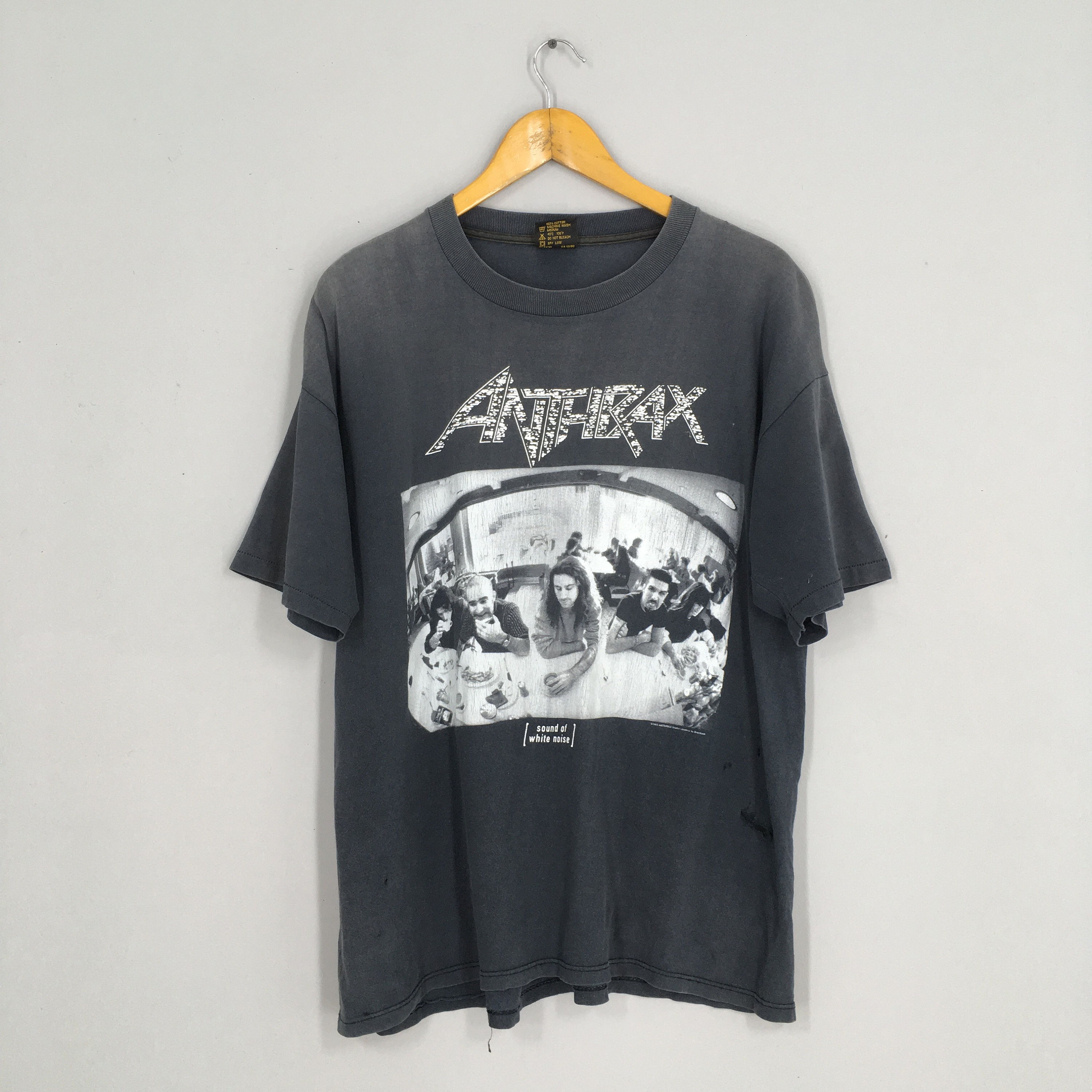 Vintage Anthrax Sound of White Noise Tshirt Xlarge 1990s - Etsy