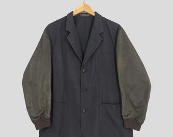 Vintage 1996 Comme Des Garcons Homme Cotton Linen Blazer Jacket (M