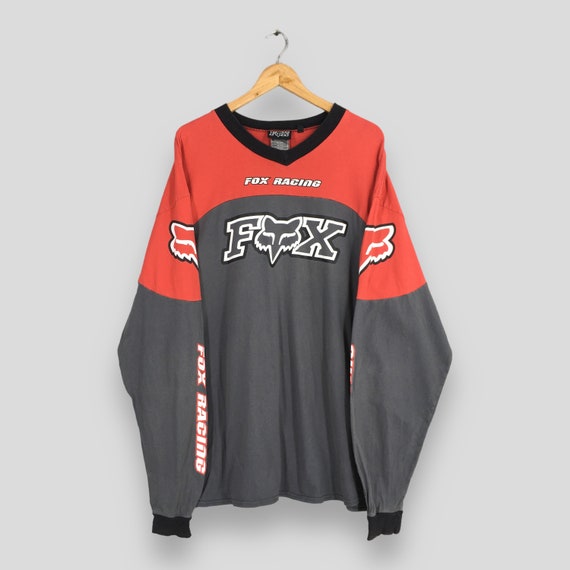 Vintage Y2K Fox Racing Team Motocross T Shirt Xxlarge Fox Racing Printed Logo Motocross Shirt Fox Sports Dirt Bike Longsleeve Fox Jersey XXL Etsy Canada