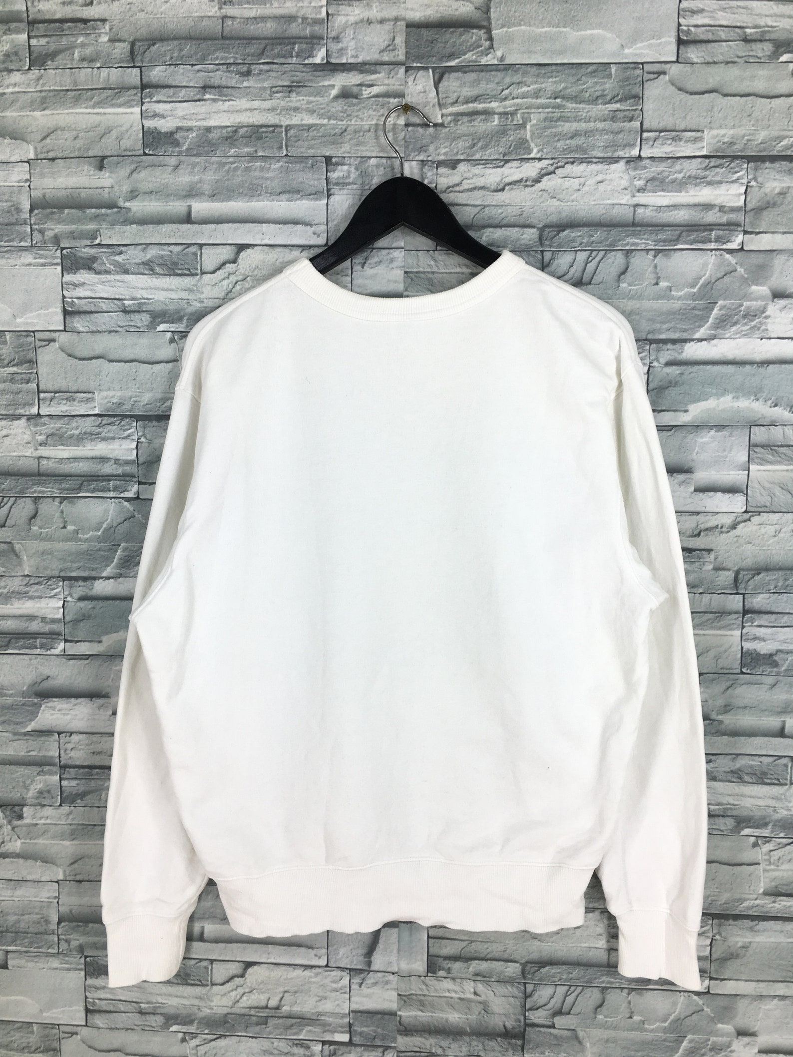 CHAMPION White Jumper Unisex Medium Vintage 90's Champion Etsy