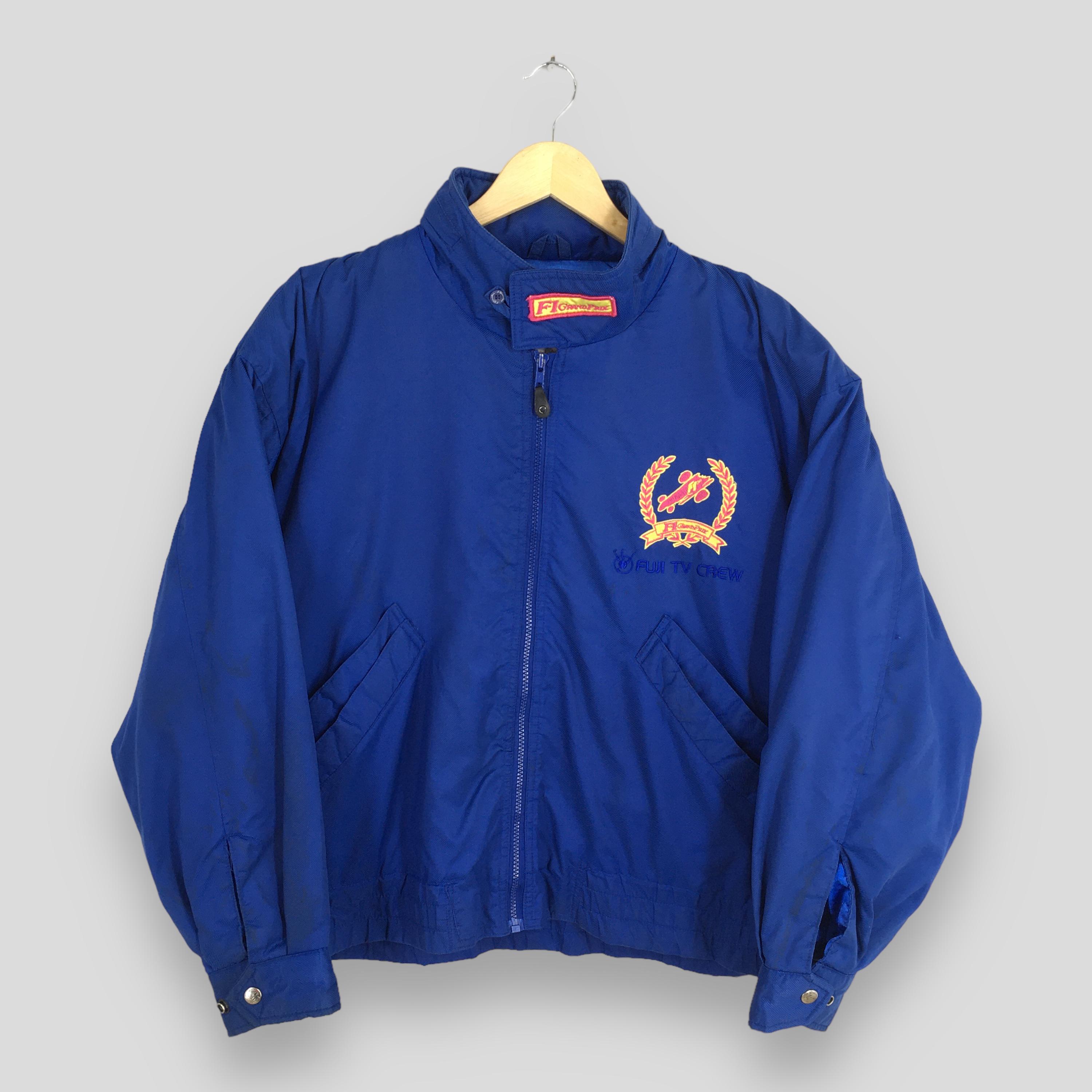 Vintage Kadoya Fuji Tv Crew Bomber Jacket Large Fuji Formula Vintage Kadoya Fuji Tv Crew Bomber Jacket Large Fuji Formula