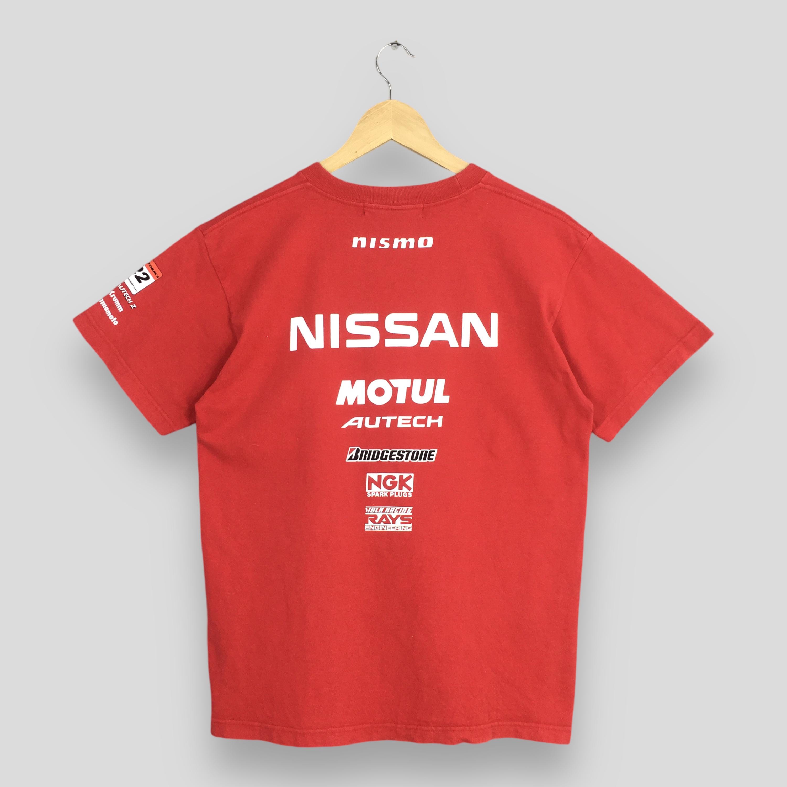 Vintage Nissan Racing Motul Autech Red Tshirt Medium Nismo Sports Vintage Nissan Racing Motul Autech Red Tshirt Medium Nismo Sports