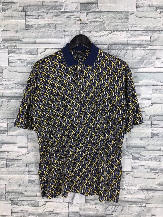 gucci shirt gold