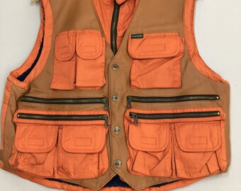 Vintage Nigel Cabourn Tactical Vest Jacket Medium 90's Nigel Vintage Nigel Cabourn Tactical Vest Jacket Medium 90's Nigel