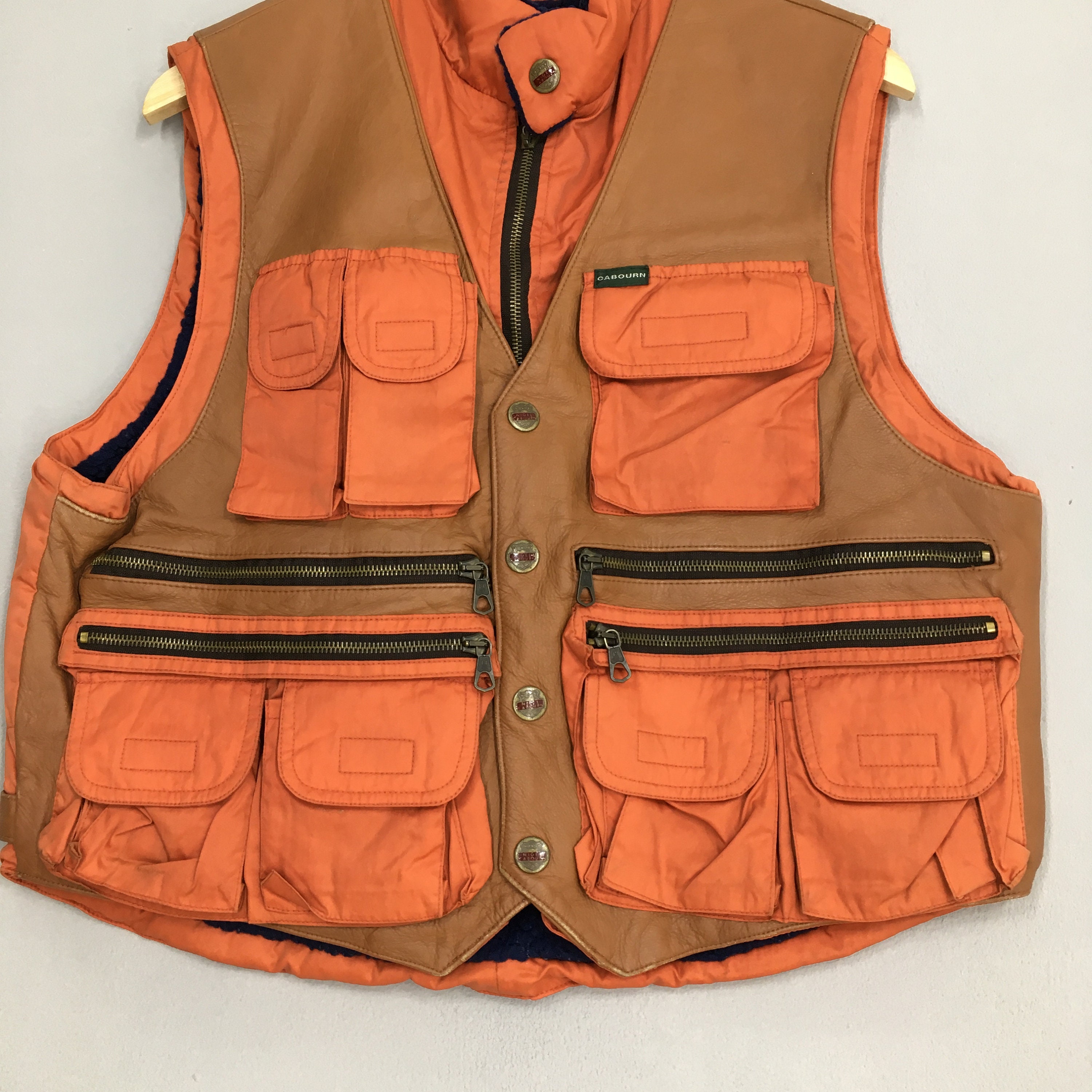 Vintage Nigel Cabourn Tactical Vest Jacket Medium 90's Nigel