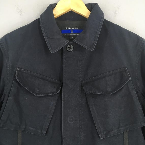 ジャケット・アウター 00's R.NEWBOLD M-65 Military Jacket Vintage R.newbold Paul Smith Black M65 Field Jacket Medium
