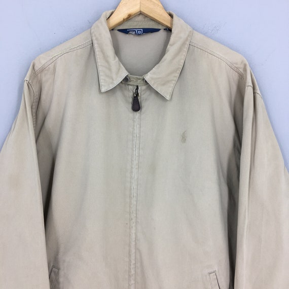 Vintage 90s Polo Ralph Lauren Casual Jacket Zippe… - image 2