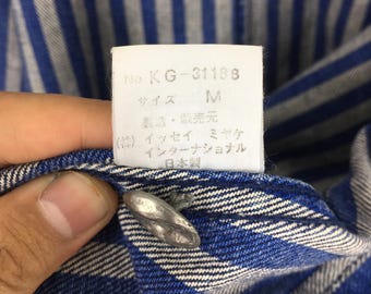 Vintage 80s Jean of Plantation Issey Miyake Denim Jacket