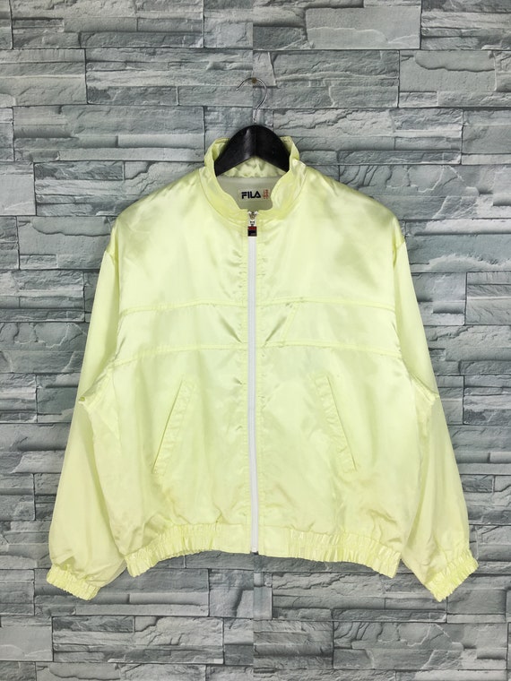 Vintage Fila Windbreaker Jacket Women 