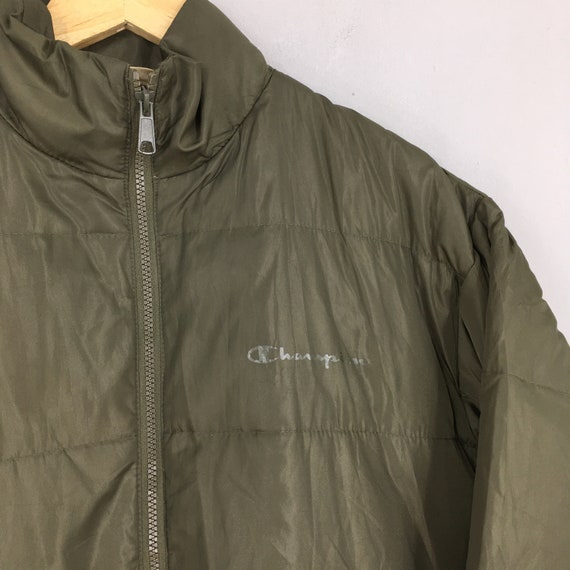 Vintage Champion Usa Puffer Jacket Medium Champio… - image 4