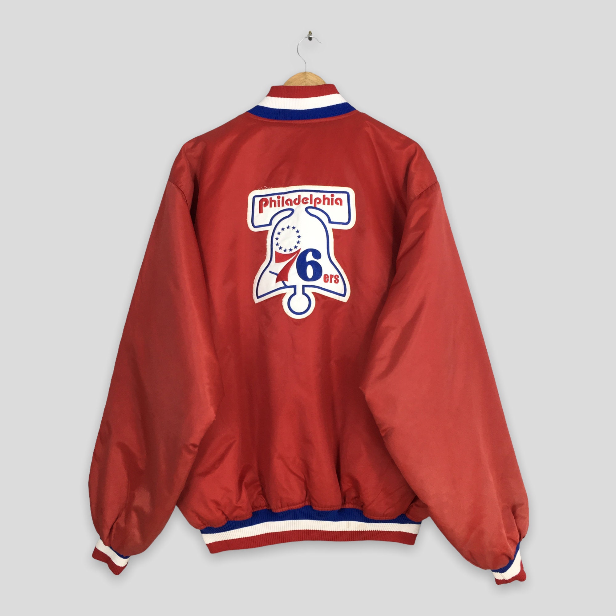 NBA Sixers Classics 3XL 赤ジャケット　Bboy HOMAGE x Starter 76ers Satin Jacket
