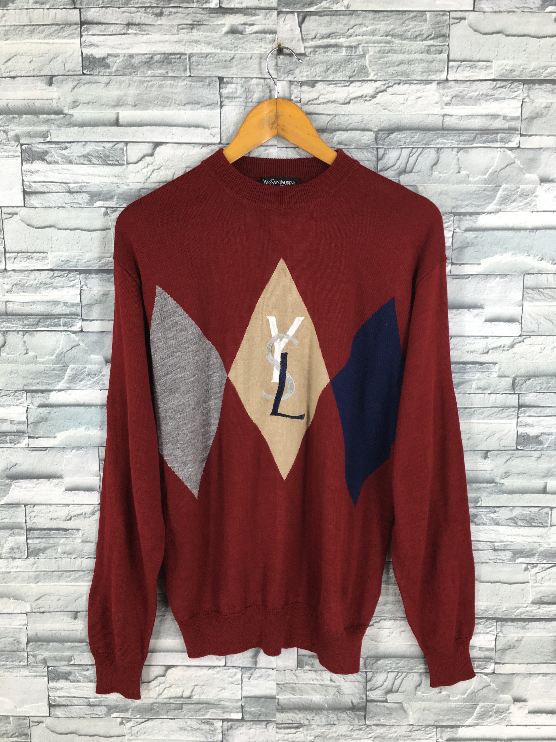 ysl sweatshirt etsy