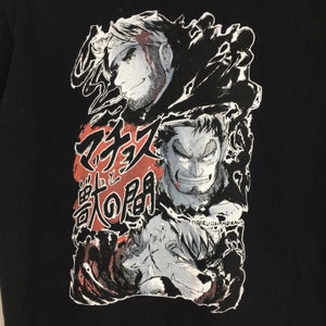 Vintage Berserk Japanese Warrior Manga T-shirt Stor 2000-tal Kentaro Miura Cospa Tigerlion Moikana Anime Japan Fantasy Sci Fi-tröjor storlek L bild 6