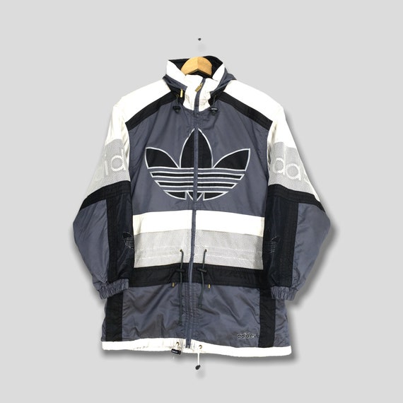 Vintage 90's Adidas Bomber Jacket Medium Adidas Trefoil - Etsy Finland