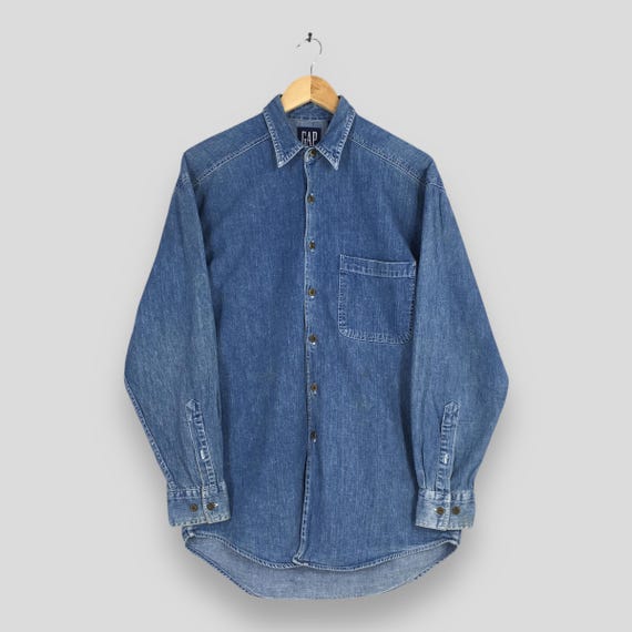 gap denim dress shirt Denim Shirts