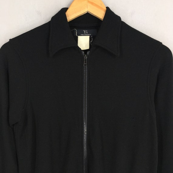 Vintage Ys Yohji Yamamoto Women Dress Coat Jacket Black