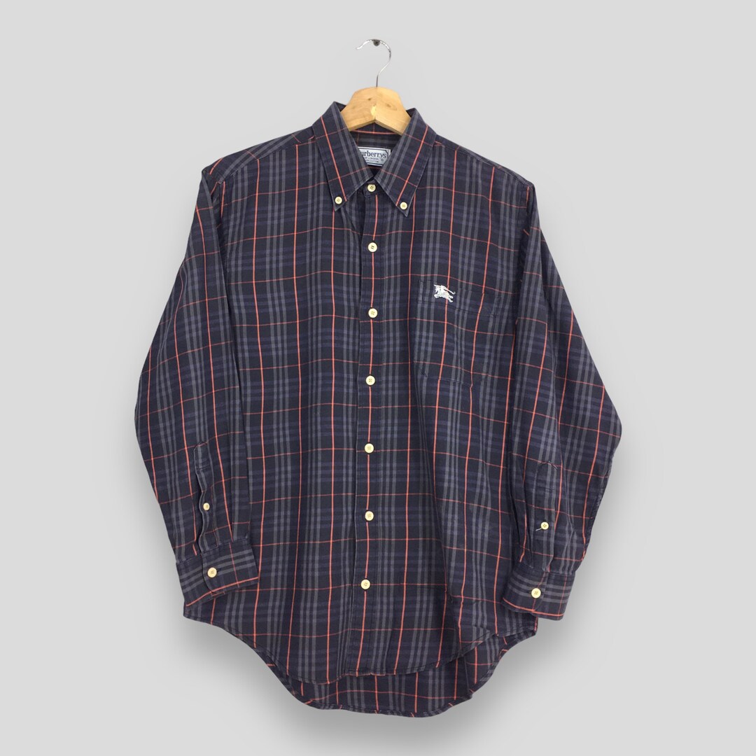Vintage 90s Burberrys Nova Check Shirt Small Burberrys