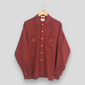 1950s Rayon Shirt - Etsy