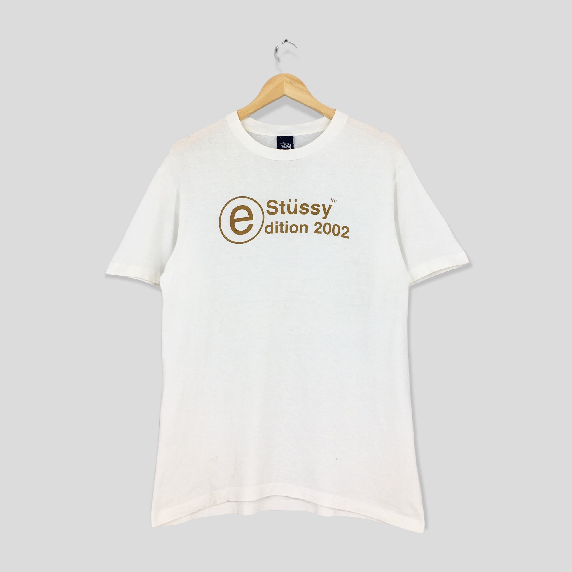 Vintage 2000s Stussy Edition T Shirt Medium Stussy Spell Out