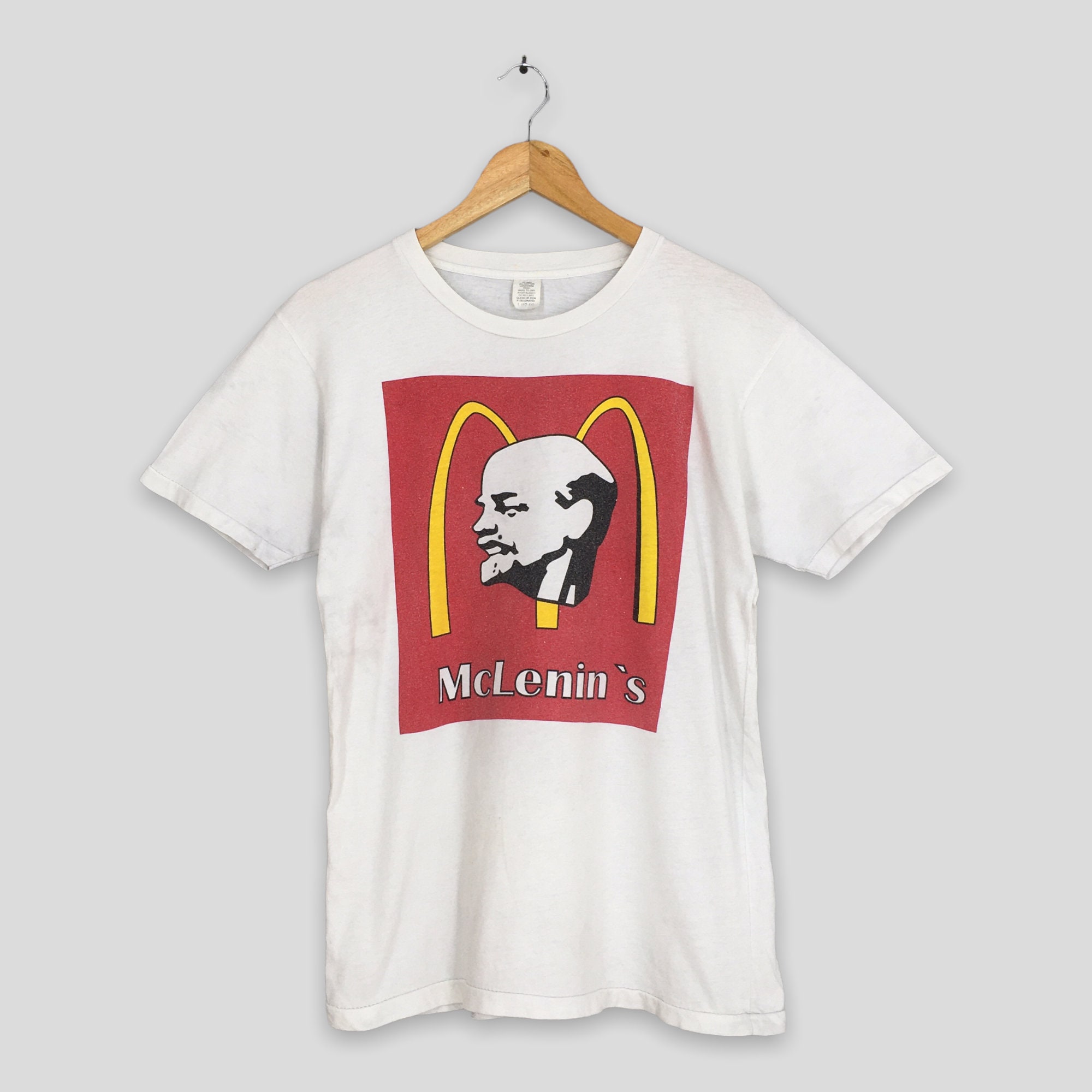 Vintage Mc Lenin's Mcdonald's Parody the Party is Over Ussr T