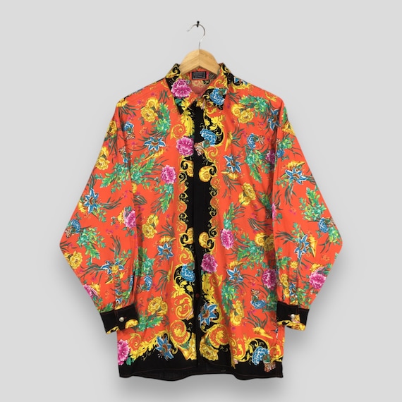 043040 VERSUS Gianni Versace レーヨン シャツ 043040 VERSUS Gianni Versace レーヨン シャツ の通販 by みなと's