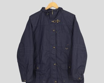 RRL Ralph Lauren Cotton Linen Engineer Coat Blue Men's Small - Etsy