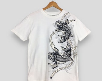 Vintage 1990s Chanel Boutique Women White Tshirt Small 90s Chanel