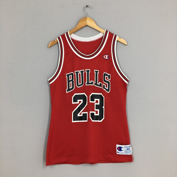 Michael Jordan #23 Champion Jersey Medium Chicago