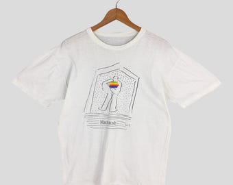 Vintage 90s Apple Macintosh T-shirt: Single Stitch Oversized