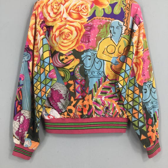 Vintage 90s Ficce Uomo Yoshiyuki Konishi Baroque Jacket Medium