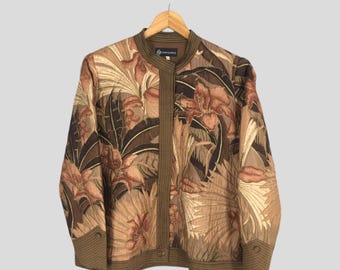 Vintage 90s Stussy MA-1 Flight Jacket Medium Stussy Surplus