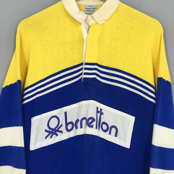 Benetton Multicolor Polo Rugby Shirt 